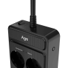Сетевой фильтр плоский 6 розеток, 2 метра, 3 USB + 1 Type-C 20 Вт, чёрный TP-FS4U6E-C