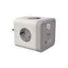 Разветвитель на 4 розетки, 2 USB + 1 Type-C 20 Вт, белый TP-WJ3U4E-C