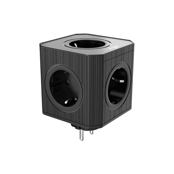 Разветвитель на 5 розеток, чёрный TP-VE5E