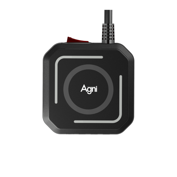 Сетевой фильтр башня 5 розеток, 2 метра, 3 USB + 1 Type-C 20 Вт, чёрный TP-VE4U5E-С