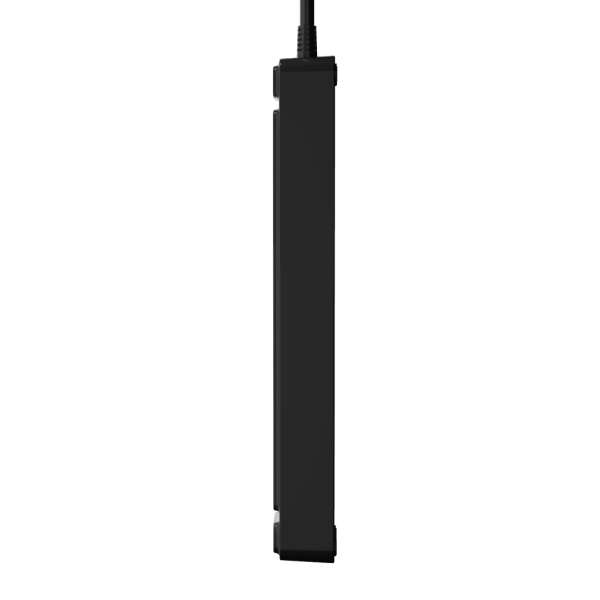 Сетевой фильтр плоский 5 розеток, 3 метра, 2 USB + 1 Type-C 20 Вт, чёрный TP-FS3U5E-PD