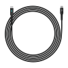 Кабель для зарядки Type-C-Type-C 100 Вт, LED дисплей, 1 метр, чёрный UC423-24-100W-CC-LED