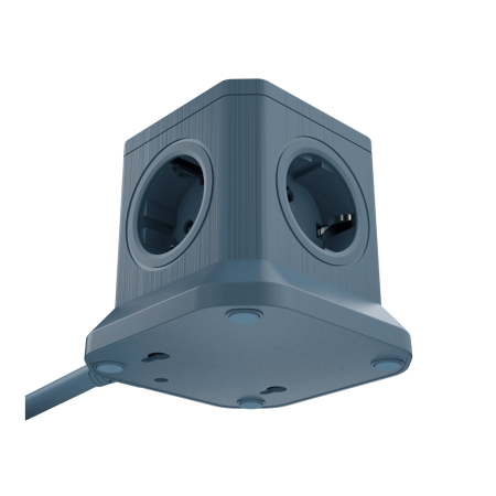 Сетевой фильтр башня 5 розеток, 2 метра, синий TP-VE4U5E