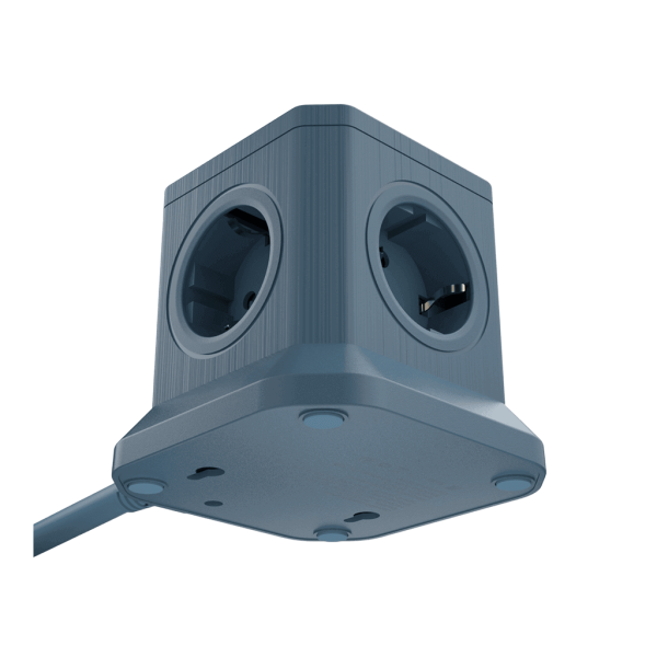 Сетевой фильтр башня 5 розеток, 5 метров, синий TP-VE4U5E