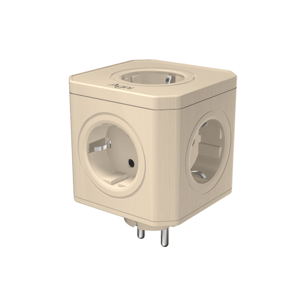 Разветвитель на 5 розеток, слоновая кость TP-VE5E