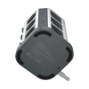 Сетевой фильтр башня 12 розеток, 2 метра, 3 USB + 2 Type-C 65 Вт, GaN, беспроводная зарядка, белый серый TP-VG6U12E-C-W