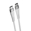 Кабель для зарядки Type-C-Type-C 100 Вт, 1 метр, белый UC412-24-100W-СС