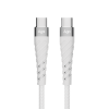 Кабель для зарядки Type-C-Type-C 100 Вт, 1 метр, белый UC412-24-100W-СС
