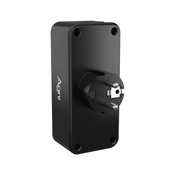 Разветвитель на 2 розетки, 1 USB + 1 Type-C 20 Вт, чёрный TP-WB2U2E