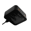 Зарядное устройство GaN 2 USB + 3 Type-C 100 Вт, 1,5 метра, чёрный TP-CA02-E
