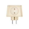Разветвитель на 4 розетки, слоновая кость TP-WJ4E