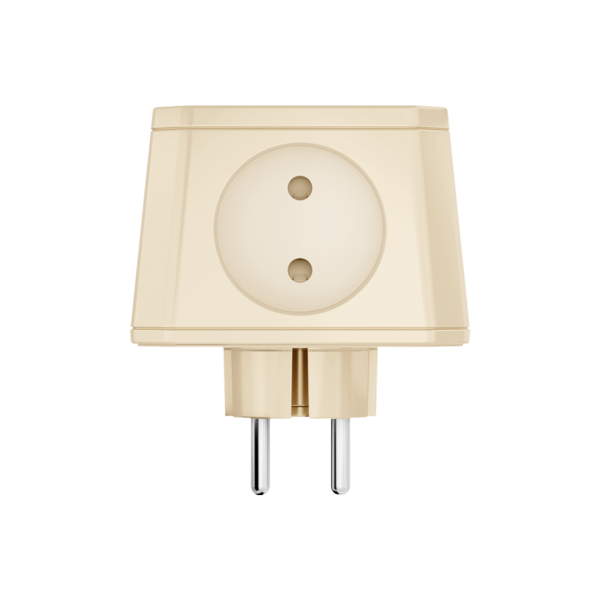 Разветвитель на 4 розетки, слоновая кость TP-WJ4E