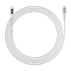 Кабель для зарядки Type-C-Type-C 100 Вт, LED дисплей, 1 метр, белый UC423-24-100W-CC-LED