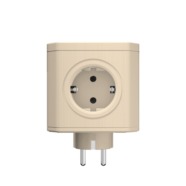 Разветвитель на 5 розеток, слоновая кость TP-VE5E