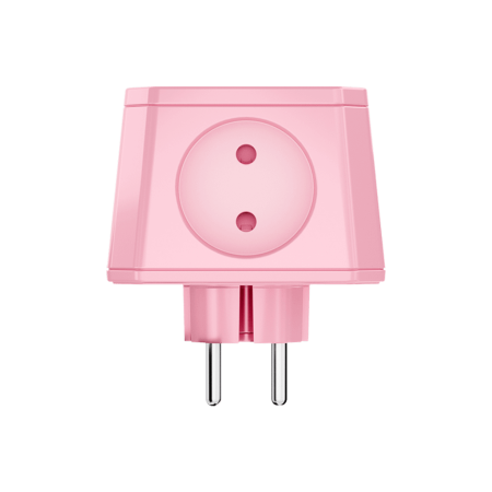Разветвитель на 4 розетки, розовая сакура TP-WJ4E
