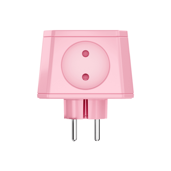 Разветвитель на 4 розетки, розовая сакура TP-WJ4E