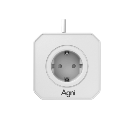 Сетевой фильтр башня 5 розеток, 2 метра, GaN зарядка, 2 USB +3 Type-C 65 Вт, белый TP-VE5U5E-С