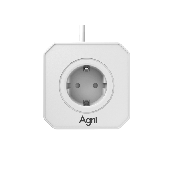 Сетевой фильтр башня 5 розеток, 2 метра, GaN зарядка, 2 USB +3 Type-C 65 Вт, белый TP-VE5U5E-С