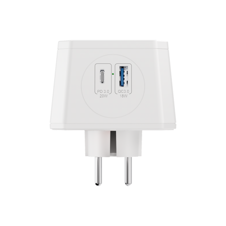 Разветвитель AGNI х Фиксики на 3 розетки, 1 USB 18 Вт + 1 Type-C 20 Вт, белый TP-WJ2U3E-FX